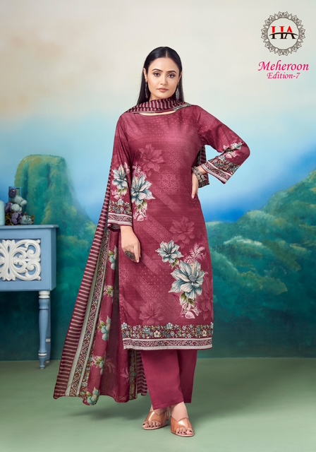HARSHIT MEHEROON EDITION 7 Rehmat Boutique  HARSHIT MEHEROON EDITION 7 WHOLESALE PRICE 5.jpg