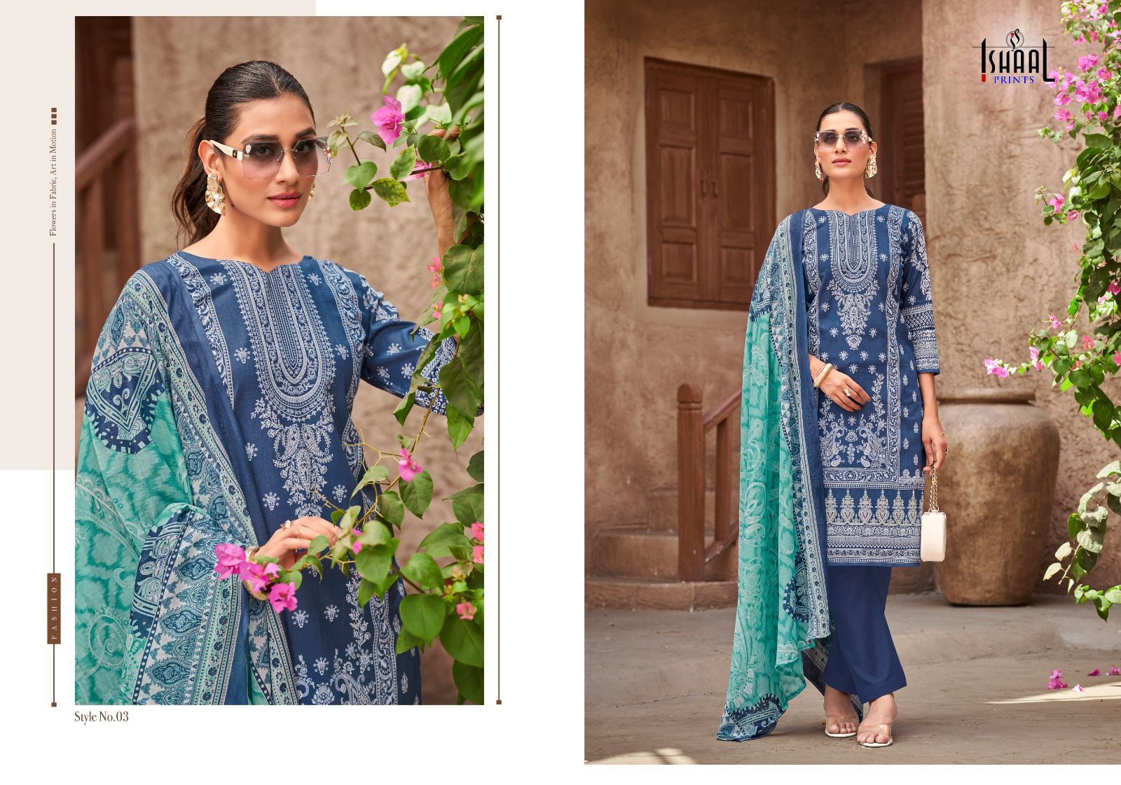 ISHAAL PRINTS GULMOHAR COMBO 2025 Rehmat Boutique  ISHAAL PRINTS GULMOHAR COMBO 2025 WHOLESALE 2.jpg