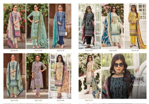 ISHAAL PRINTS GULMOHAR COMBO 2025 Rehmat Boutique  ISHAAL PRINTS GULMOHAR COMBO 2025 WHOLESALE 4.jpg