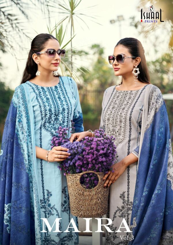 ISHAAL PRINTS MAIRA VOL 3 Rehmat Boutique  ISHAAL PRINTS MAIRA VOL 3 BEST RATE SURAT 8.jpg