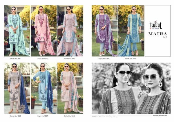 ISHAAL PRINTS MAIRA VOL 3 Rehmat Boutique  ISHAAL PRINTS MAIRA VOL 3 BEST RATE SURAT 9.jpg