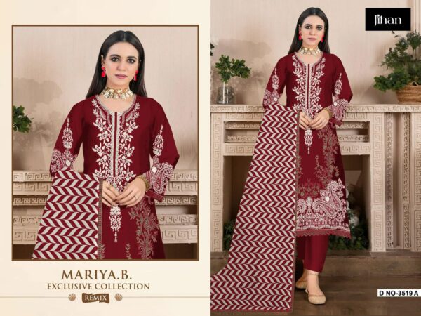JIHAN MARIYA B REMIX 3519 Rehmat Boutique  JIHAN MARIA B 3519 COLOUR EDITION SALWAR SUIT 2.jpg