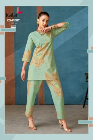 KALA COMFORT VOL 3 Rehmat Boutique  KALA COMFORT VOL 3 CORD SET WHOLESALER 10.jpg