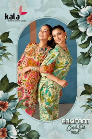 KALA COMFORT VOL 3 Rehmat Boutique  KALA COMFORT VOL 3 CORD SET WHOLESALER 2.jpg