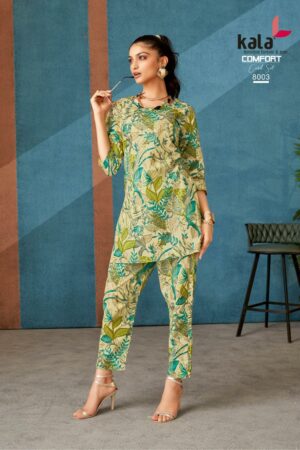 KALA COMFORT VOL 3 Rehmat Boutique  KALA COMFORT VOL 3 CORD SET WHOLESALER 7.jpg