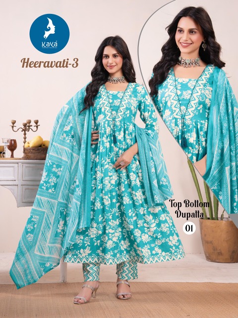 KAYA KURTI HEERAVATI VOL 3 Rehmat Boutique  KAYA KURTI HEERAVATI VOL 3 COTTON PRINTED KURTI 2.jpg