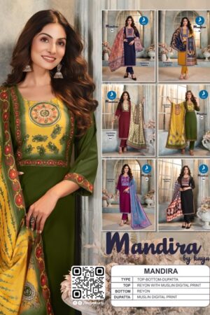 KAYA KURTI MANDIRA Rehmat Boutique  KAYA KURTI MANDIRA RAYON PRINTED KURTI CATALOGUE 2.jpg