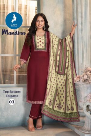KAYA KURTI MANDIRA Rehmat Boutique  KAYA KURTI MANDIRA RAYON PRINTED KURTI CATALOGUE 6.jpg