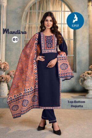 KAYA KURTI MANDIRA Rehmat Boutique  KAYA KURTI MANDIRA RAYON PRINTED KURTI CATALOGUE 7.jpg