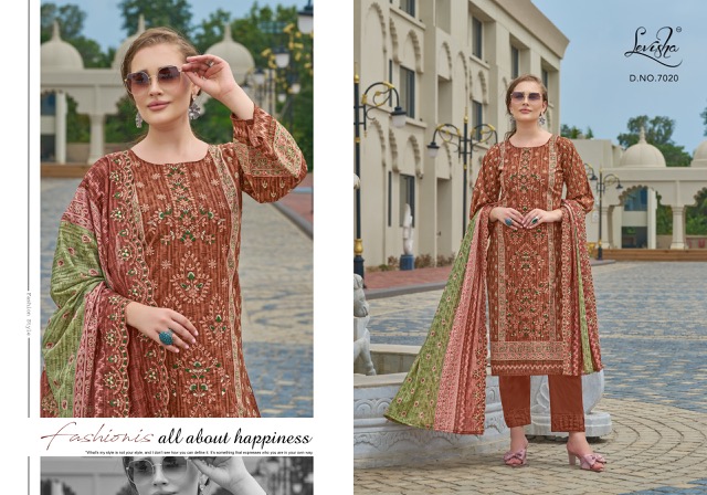 LEVISHA MADHUBALA VOL 7 Rehmat Boutique  LEVISHA MADHUBALA VOL 7 PURE CAMBRIC COTTON SUITS 3.jpg