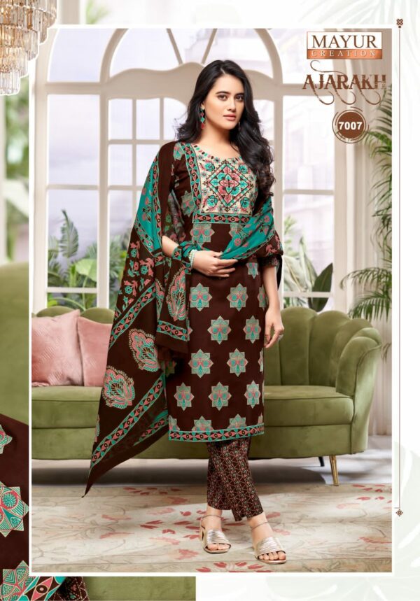 MAYUR AJARAKH VOL 7 Rehmat Boutique MAYUR AJARAKH VOL 7, MAYUR AJARAKH VOL 7 WHOLESALE PRICE SURAT, buy MAYUR AJARAKH VOL 7 catalogue at best price, buy MAYUR AJARAKH VOL 7 catalogue at cheap price, buy MAYUR AJARAKH VOL 7 catalogue at best rate, buy MAYUR AJARAKH VOL 7 catalogue at cheap rate, buy MAYUR AJARAKH VOL 7 catalogue at best price, buy MAYUR AJARAKH VOL 7 catalogue at cheap price, buy MAYUR AJARAKH VOL 7 catalogue at best rate, buy MAYUR AJARAKH VOL 7 catalogue at cheap rate, MAYUR AJARAKH VOL 7 latest catalogue 2025, MAYUR AJARAKH VOL 7 single piece, MAYUR AJARAKH VOL 7 catalogue price, MAYUR AJARAKH VOL 7 wholesale price, MAYUR AJARAKH VOL 7 latest catalogue, MAYUR AJARAKH VOL 7 suits price, MAYUR AJARAKH VOL 7 ethnic, MAYUR AJARAKH VOL 7 indian salwar suit, MAYUR AJARAKH VOL 7 dress material MAYUR AJARAKH VOL 7 WHOLESALE PRICE SURAT 5
