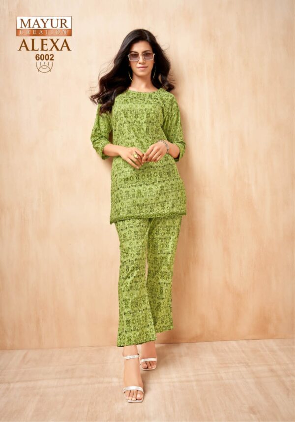 MAYUR CREATION ALEXA VOL 6 Rehmat Boutique  MAYUR CREATION ALEXA VOL 6 CO ORD SETS SUPPLIER 7.jpg