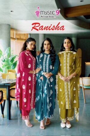 MYSTIC 9 RANISHA VOL 1 Rehmat Boutique  MYSTIC 9 RANISHA VOL 1 KURTI WHOLESALER 9.jpg