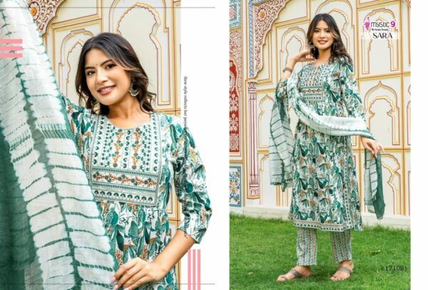 MYSTIC 9 SARA VOL 17 Rehmat Boutique  MYSTIC 9 SARA VOL 17 RAYON PRINTED KURTI CATALOGUE 3.jpg