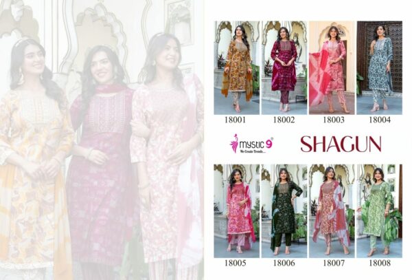 MYSTIC 9 SHAGUN VOL 18 Rehmat Boutique  MYSTIC 9 SHAGUN VOL 18 RAYON PRINTED KURTI SUPPLIER 9.jpg