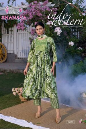 MYSTIC 9 SHANAYA VOL 9 Rehmat Boutique  MYSTIC 9 SHANAYA VOL 9 HEAVY RAYON PRINTED KURTI 5.jpg