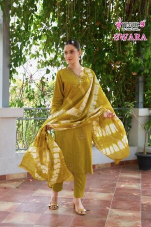 MYSTIC 9 SWARA VOL 3 Rehmat Boutique  MYSTIC 9 SWARA VOL 3 KURTI WHOLESALER 4.jpg