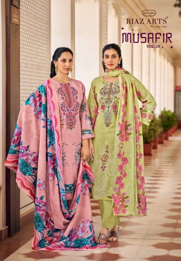 RIAZ ARTS MUSAFIR VOL 28 Rehmat Boutique  RIAZ ARTS MUSAFIR VOL 28 WHOLESALE RATE 1.jpg