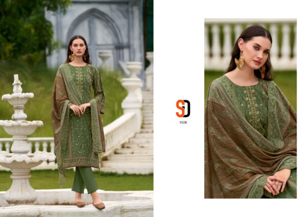 SHRADDHA DESIGNER BIN SAEED VOL 15 Rehmat Boutique  SHRADDHA DESIGNER BIN SAEED VOL 15 LAWN COLLECTION 6.jpg