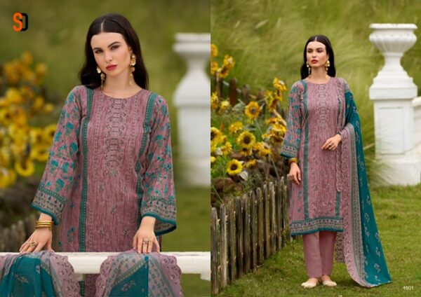 SHRADDHA DESIGNER BIN SAEED VOL 15 Rehmat Boutique  SHRADDHA DESIGNER BIN SAEED VOL 15 LAWN COLLECTION 9.jpg