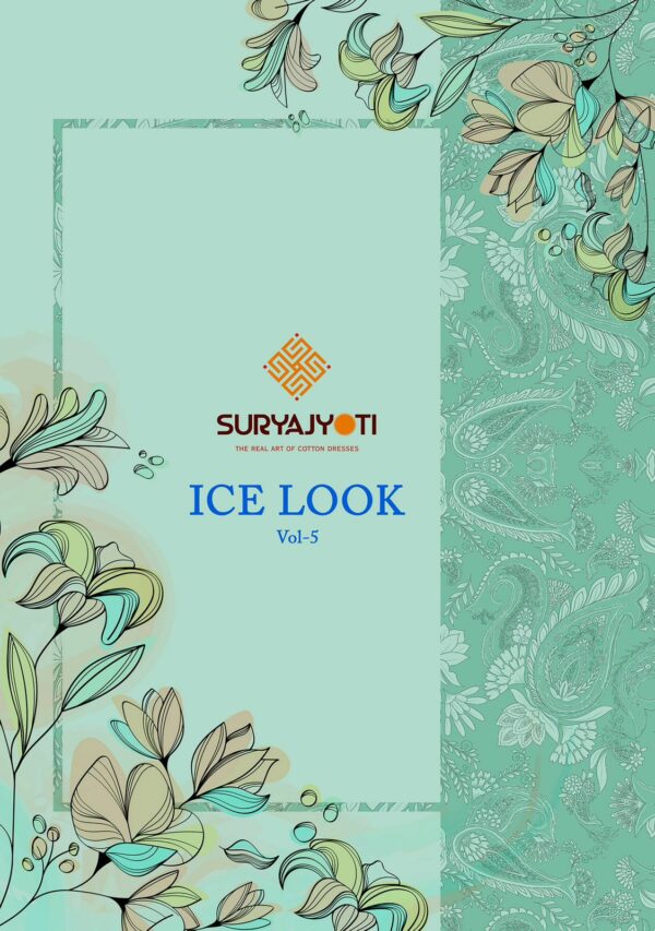 SURYAJYOTI ICE LOOK VOL 5 Rehmat Boutique  SURYAJYOTI ICE LOOK VOL 5 WHOLESALE PRICE 11