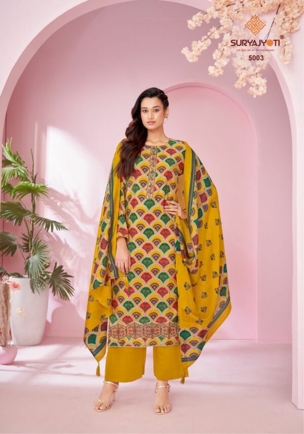 SURYAJYOTI KANIKA VOL 5 Rehmat Boutique  SURYAJYOTI KANIKA VOL 5 PURE MODAL EMBROIDERY SUITS 4.jpg