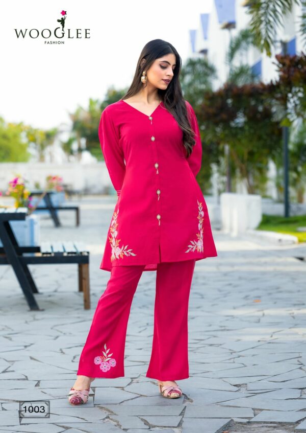 WOOGLEE AESTHETICA Rehmat Boutique  WOOGLEE AESTHETICA CORD SET WHOLESALER SURAT 7.jpg