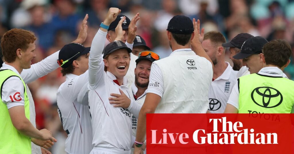 England v India: fifth males’s cricket Take a look at, day one – reside | England v India 2025 Rehmat Boutique England v India: fifth males’s cricket Take a look at, day one – reside | England v India 2025 Rehmat Boutique 2559.jpg