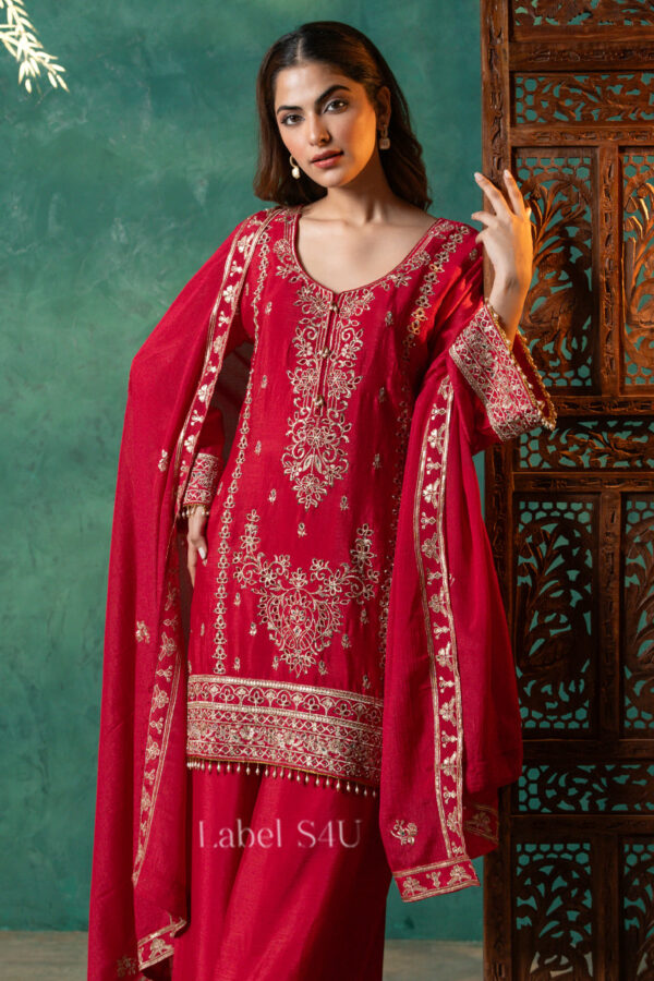 Shivali S4u Crimson Charm-Suit Set New Arrival 2025 Rehmat Boutique  691 1.jpg