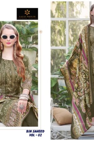 AALIZ PRINTS BIN SAHEED VOL 2 Rehmat Boutique AALIZ PRINTS BIN SAHEED VOL 2 COTTON PRINTED SUITS 6.jpg