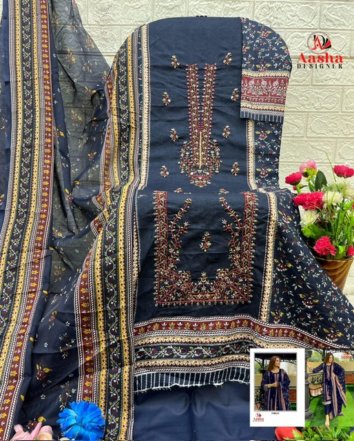 AASHA DESIGNER D.NO 1102 Rehmat Boutique  AASHA DESIGNER 1102 PAKISTANI SUITS WHOLESALE 4.jpg