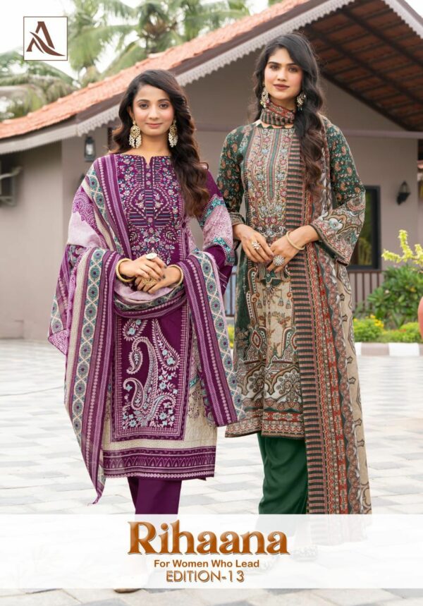 ALOK SUIT RIHAANA EDITION 13 Rehmat Boutique  ALOK SUIT RIHAANA EDITION 13 WHOLESALE 1.jpg