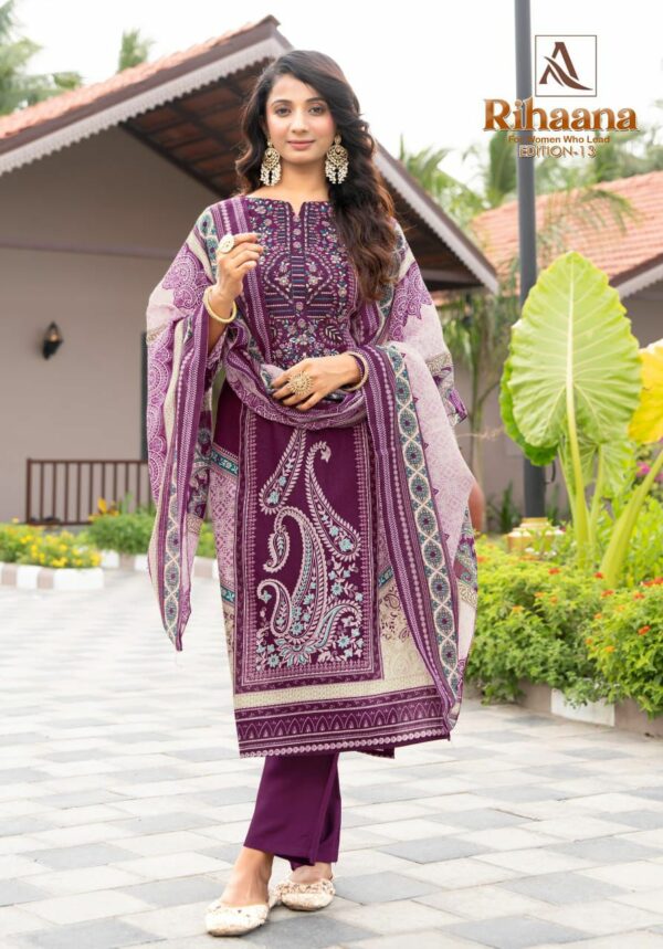 ALOK SUIT RIHAANA EDITION 13 Rehmat Boutique  ALOK SUIT RIHAANA EDITION 13 WHOLESALE 6.jpg