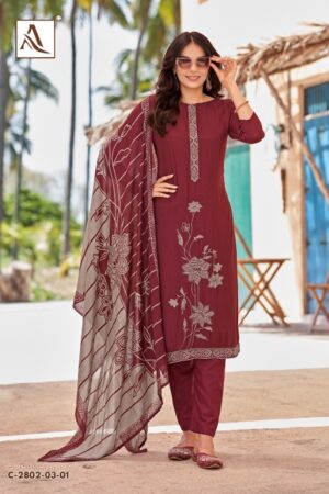 Home Rehmat Boutique Buy Ethnic Suits Online for Weddings ALOK SUIT SONKALI Rehmat Boutique ALOK SUIT SONKALI PURE VISCOSE SUITS CATALOGUE 4.jpg