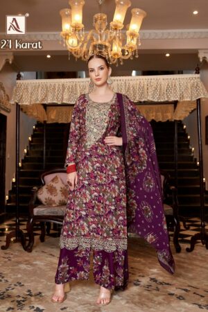 ALOK SUITS 24 KARAT Rehmat Boutique  ALOK SUITS 24 KARAT PURE VISCOSE SUITS CATALOG 5.jpg