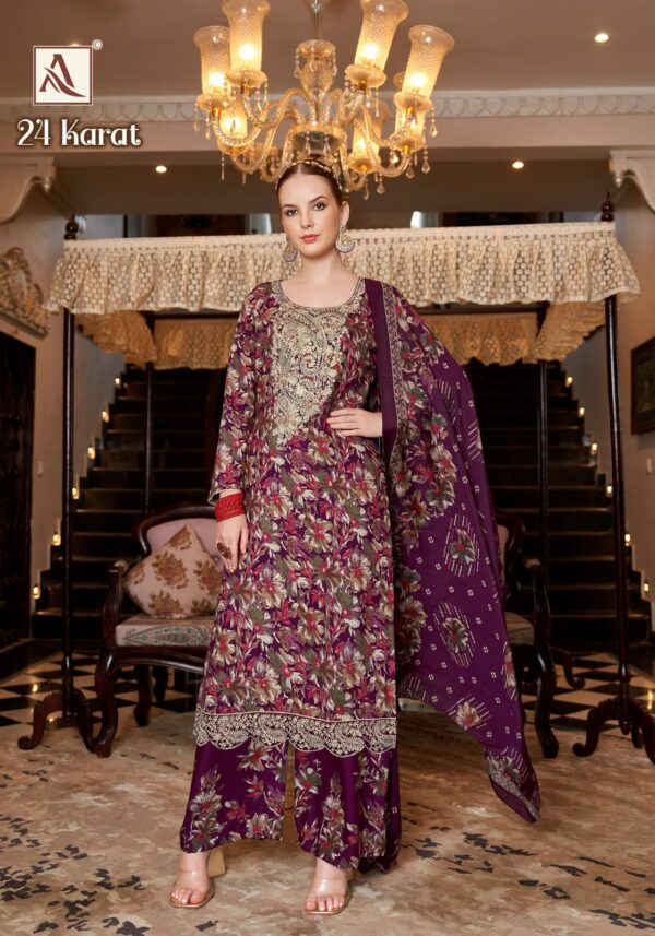 ALOK SUITS 24 KARAT Rehmat Boutique  ALOK SUITS 24 KARAT PURE VISCOSE SUITS CATALOG 5.jpg