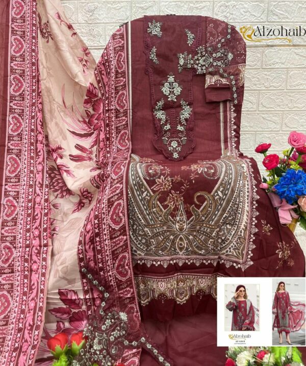 ALZOHAIB D.NO AZ 1128 Rehmat Boutique  ALZOHAIB AZ 1128 COLORS PAKISTANI SUITS 8.jpg