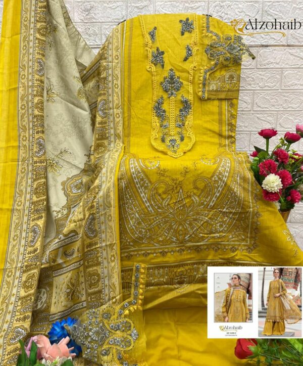 ALZOHAIB D.NO AZ 1128 Rehmat Boutique  ALZOHAIB AZ 1128 COLORS PAKISTANI SUITS 9.jpg