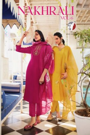 ANJU FABRICS NAKHRALI VOL 6 Rehmat Boutique  ANJU FABRICS NAKHRALI VOL 6 WHOLESALE 4.jpg