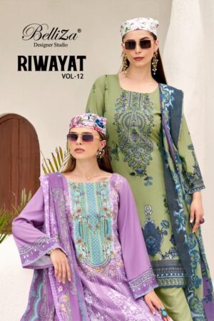 BELLIZA RIWAYAT VOL 12 Rehmat Boutique  BELLIZA RIWAYAT VOL 12 WHOLESALE RATE 1.jpg