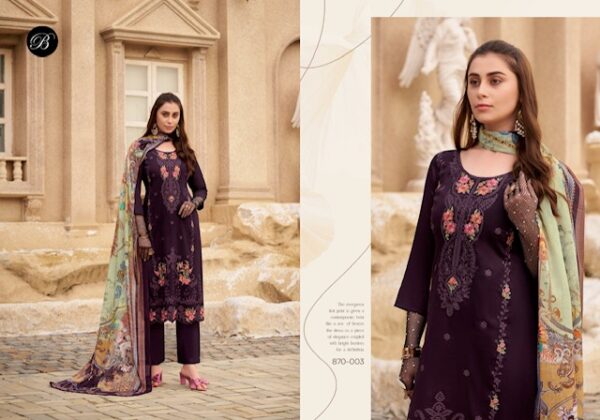 BELLIZA ZARQASH VOL 7 Rehmat Boutique  BELLIZA ZARQASH VOL 7 PURE JAM EMBROIDERY SUITS 4.jpg