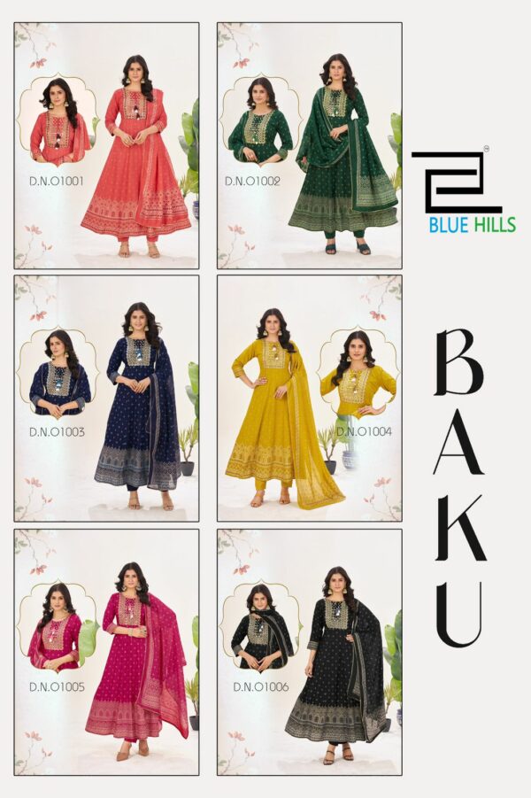 BLUE HILLS BAKU Rehmat Boutique  BLUE HILLS BAKU KURTI WHOLESALER SURAT 5.jpg