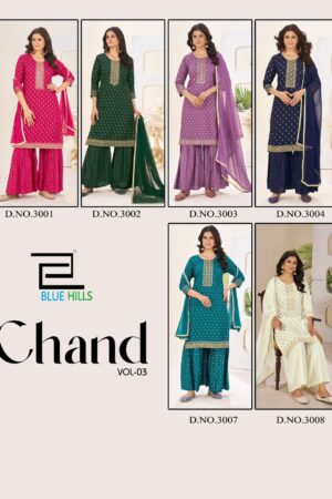 BLUE HILLS CHAND VOL 3 Rehmat Boutique  BLUE HILLS CHAND VOL 3 WHOLESALE KURTIS 2.jpg