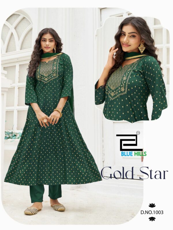 BLUE HILLS GOLD STAR Rehmat Boutique  BLUE HILLS GOLD STAR KURTI WHOLESALER 2.jpg