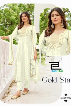 BLUE HILLS GOLD STAR Rehmat Boutique  BLUE HILLS GOLD STAR KURTI WHOLESALER 3.jpg