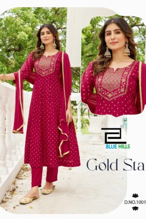 BLUE HILLS GOLD STAR Rehmat Boutique  BLUE HILLS GOLD STAR KURTI WHOLESALER 4.jpg