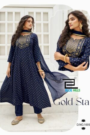 BLUE HILLS GOLD STAR Rehmat Boutique  BLUE HILLS GOLD STAR KURTI WHOLESALER 8.jpg