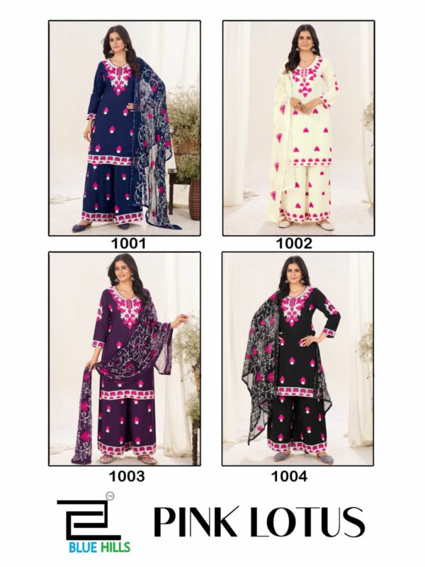 BLUE HILLS PINK LOTUS Rehmat Boutique  BLUE HILLS PINK LOTUS KURTI WHOLESALER 7.jpg