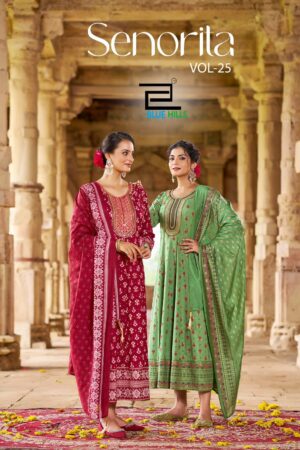 Home Rehmat Boutique Buy Ethnic Suits Online for Weddings BLUE HILLS SENORITA VOL 25 Rehmat Boutique BLUE HILLS SENORITA VOL 25 WHOLESALE PRICE 3.jpg