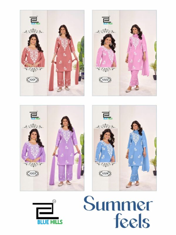 BLUE HILLS SUMMER FEELS Rehmat Boutique  BLUE HILLS SUMMER FEELS KURTI WHOLESALER 2.jpg